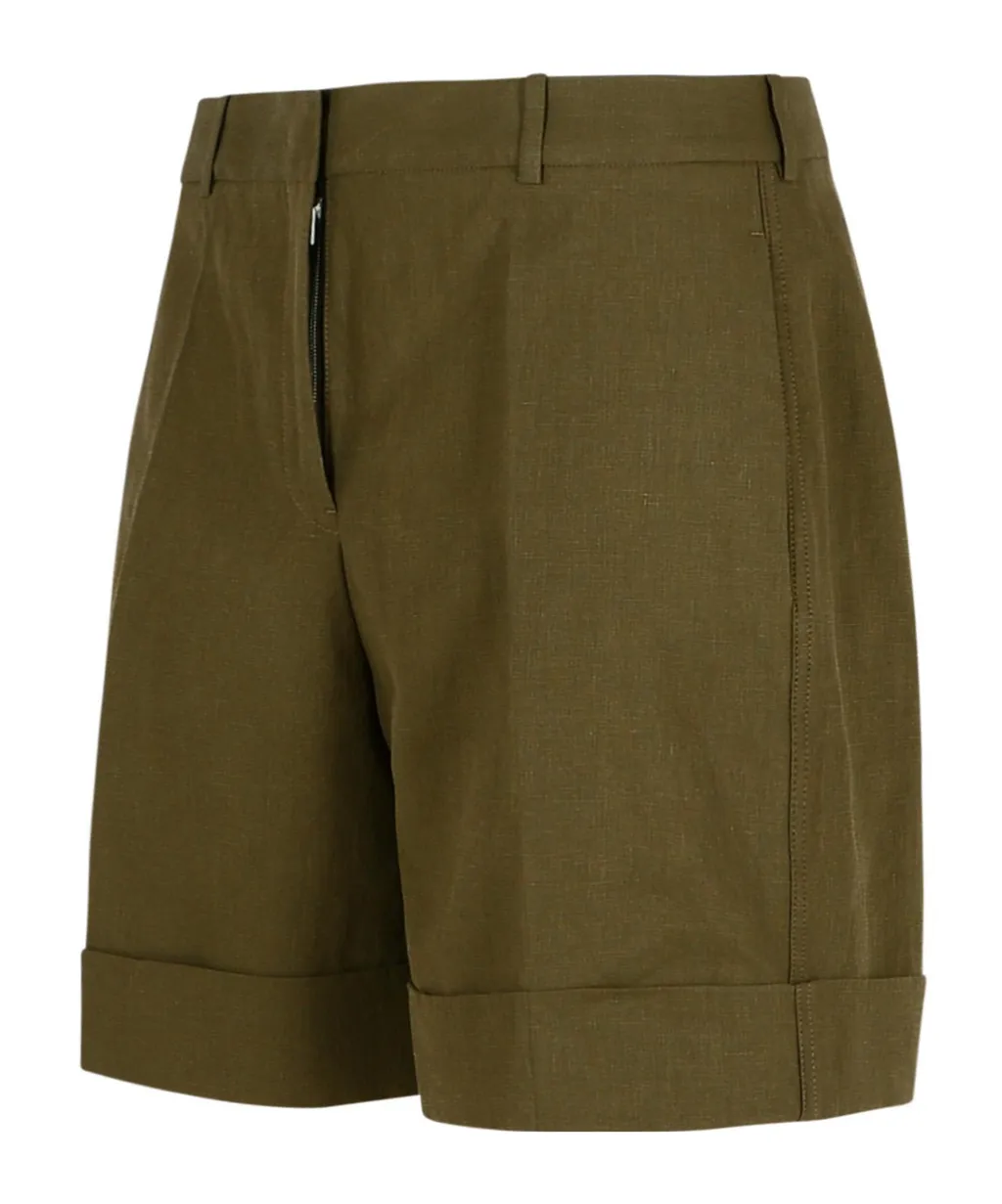Turn-Up Hem Shorts