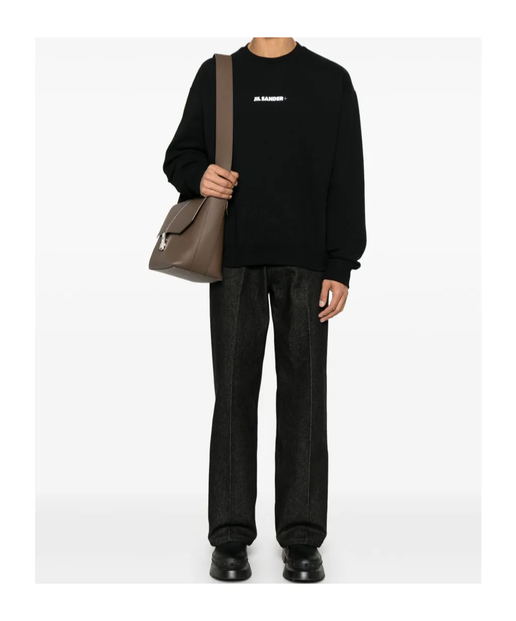 Crewneck Logo-Print Sweatshirt