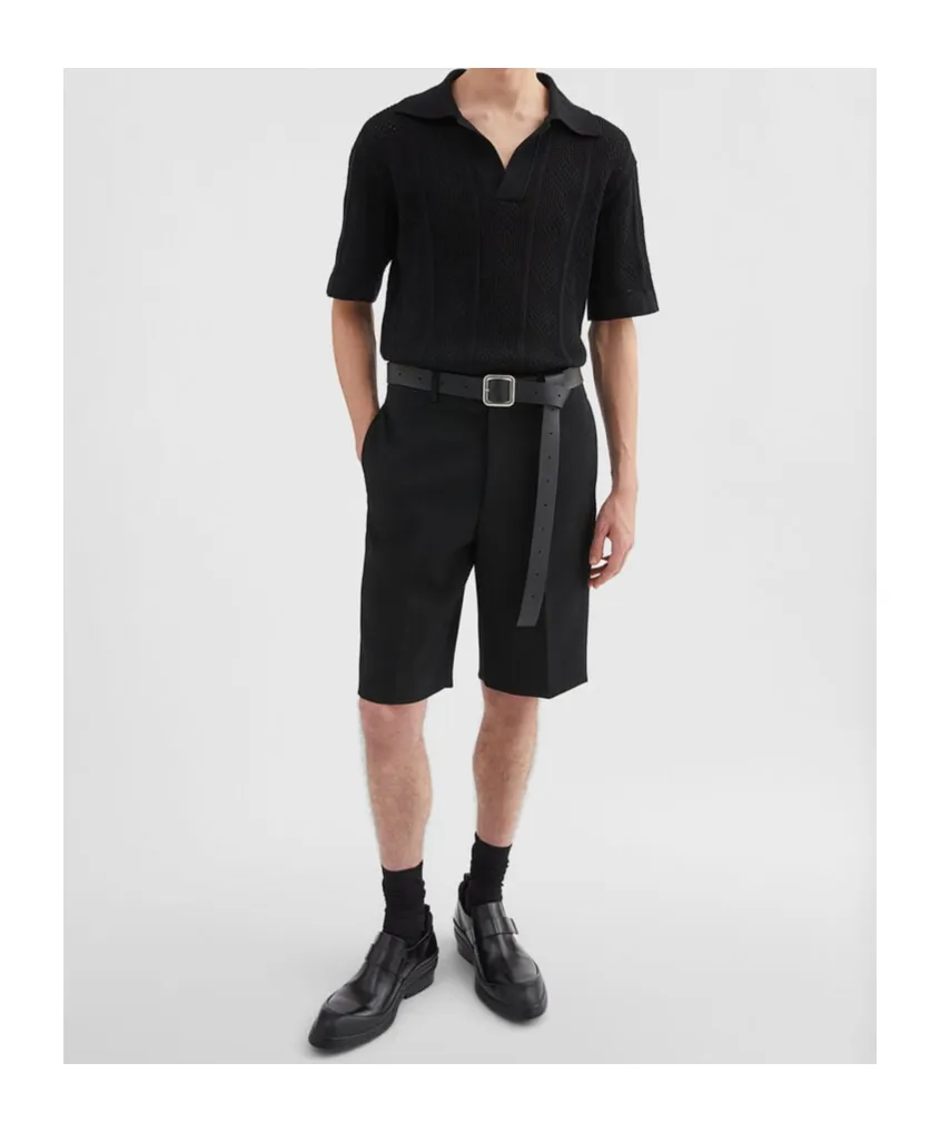 Knit Polo T-Shirt