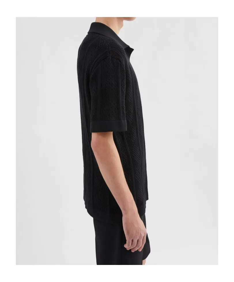 Knit Polo T-Shirt