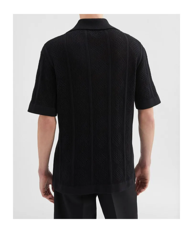 Knit Polo T-Shirt