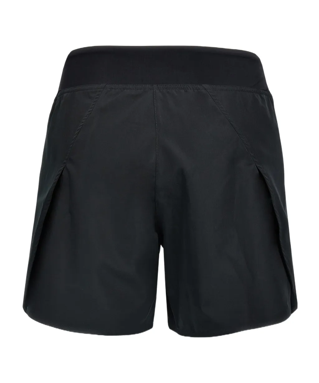 Logo Printed Elastic Waistband Shorts