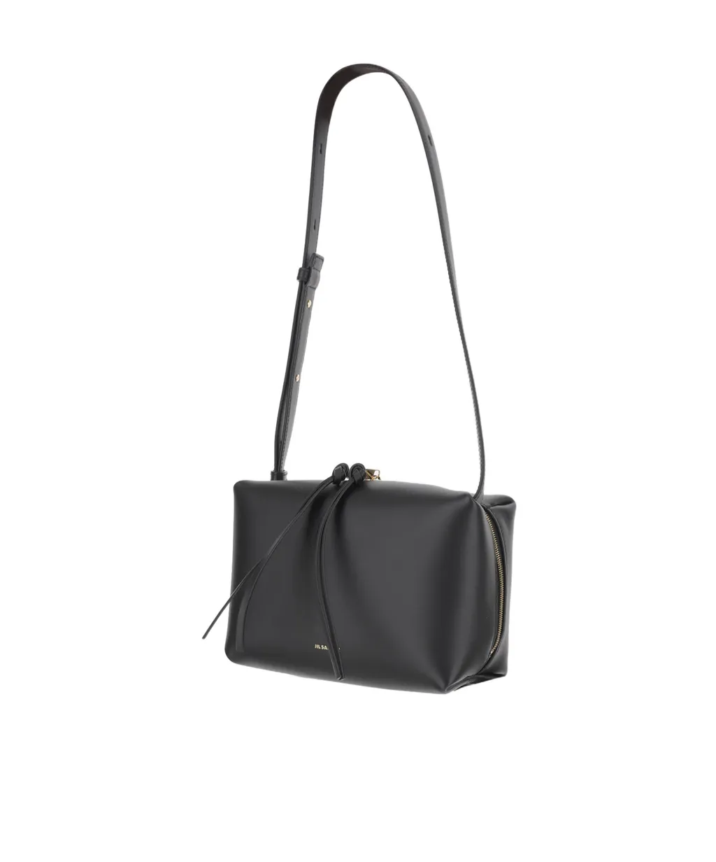 Double Zipped Shoulder Bag
