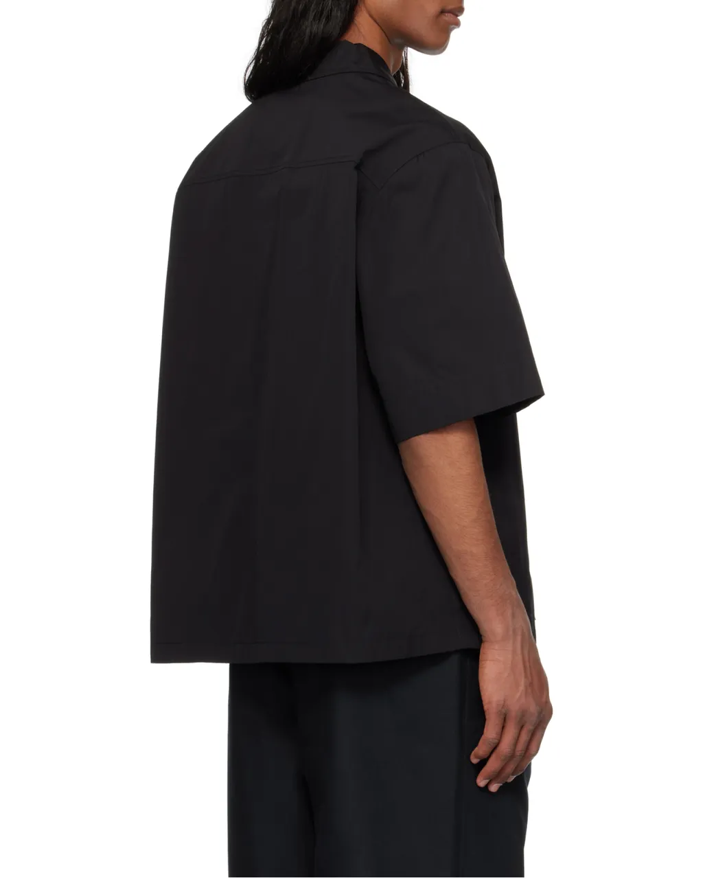 Short-Sleeved Poplin Shirt