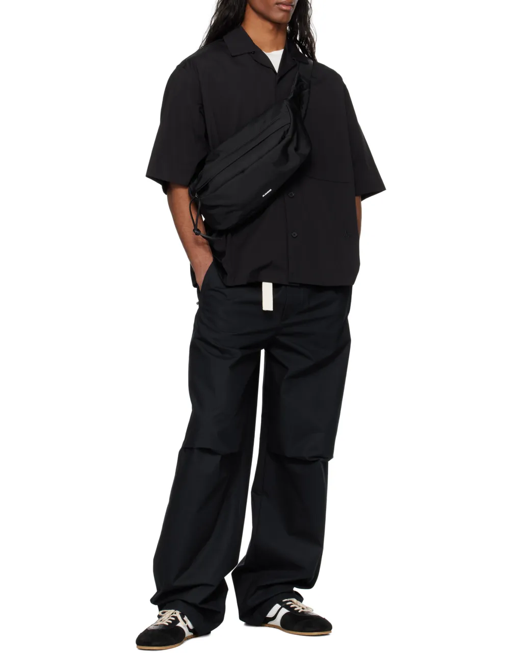 Short-Sleeved Poplin Shirt