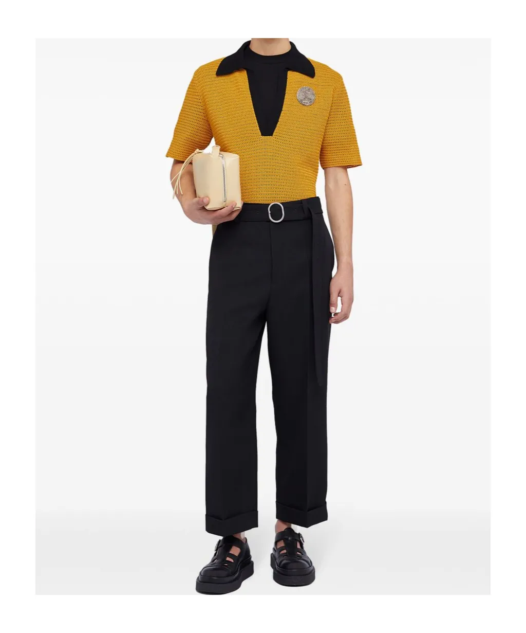 Knitted Polo Shirt