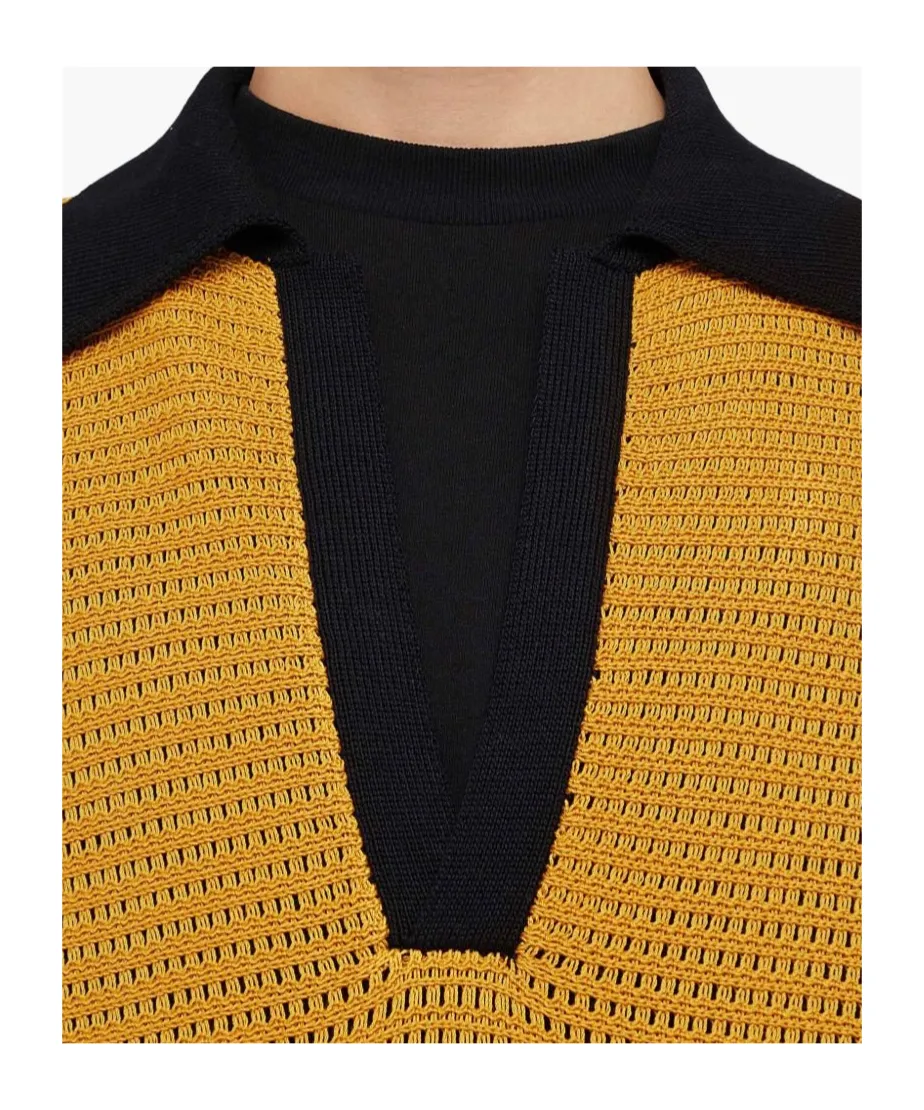 Knitted Polo Shirt