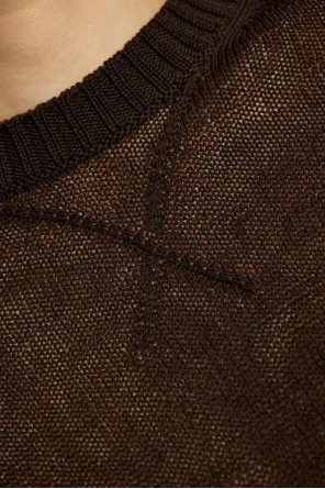 Knitted Crew-Neck T-Shirt