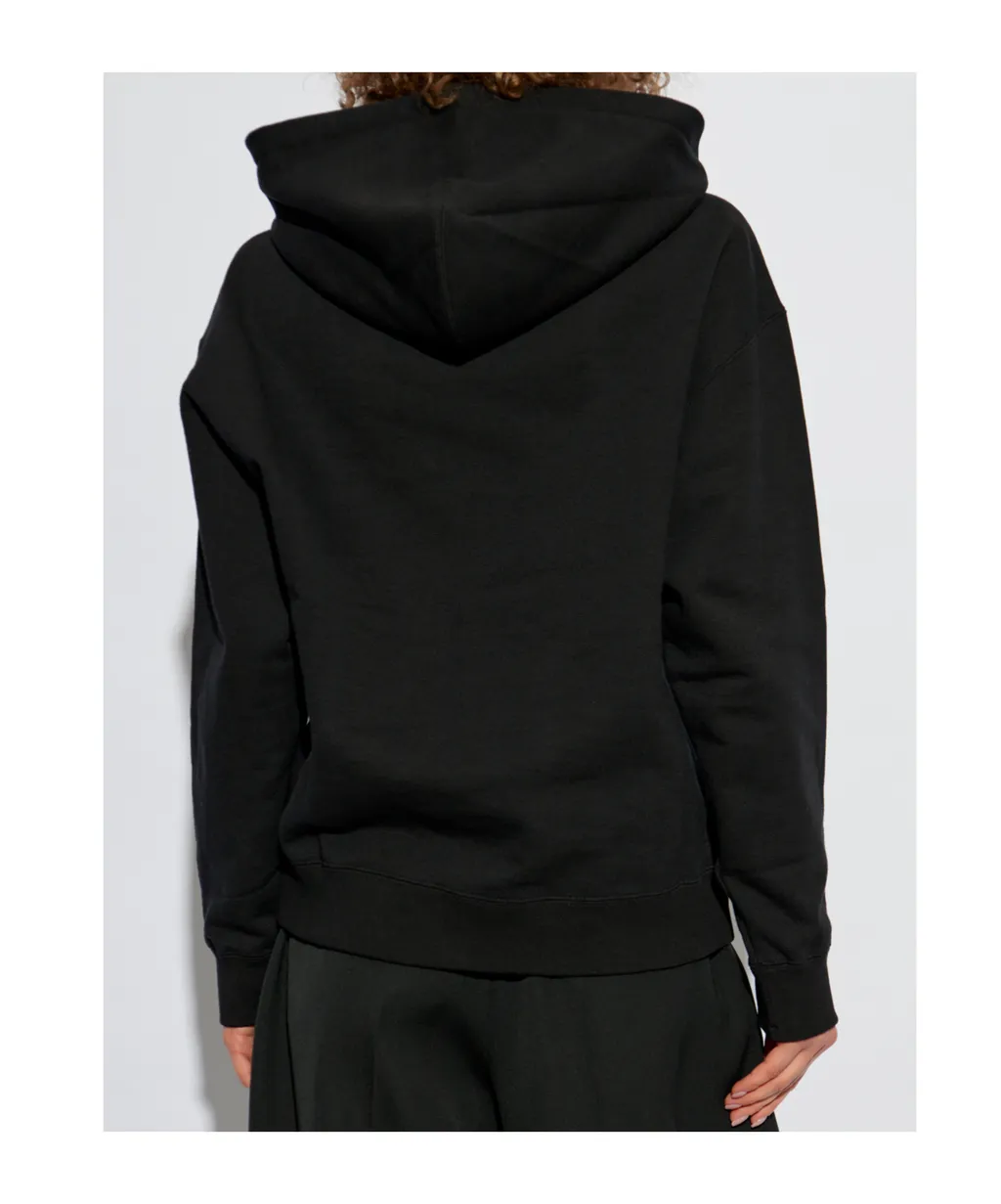 Logo Printed Drawstring Hoodie