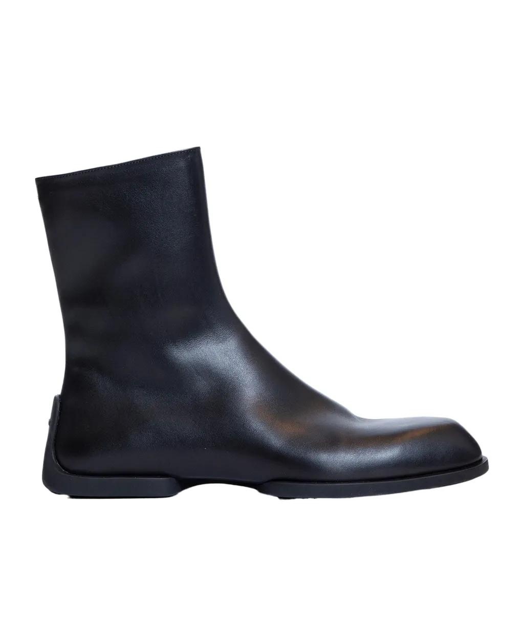 Zip Up Ankle Boot