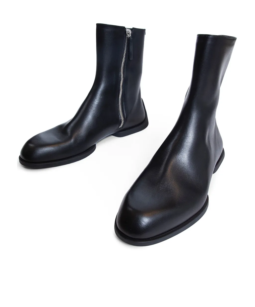 Zip Up Ankle Boot