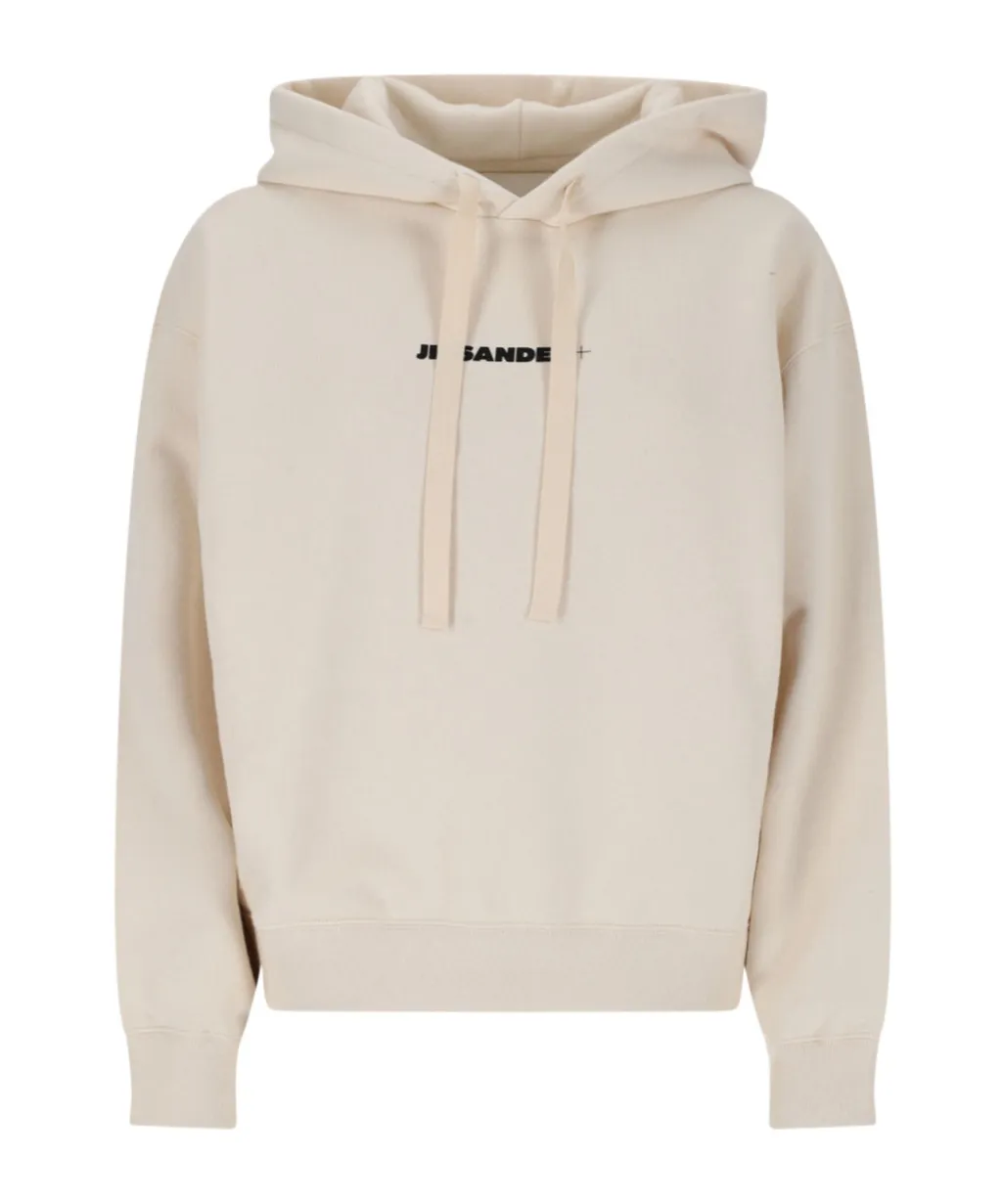 Long Sleeved Logo-Print Hoodie