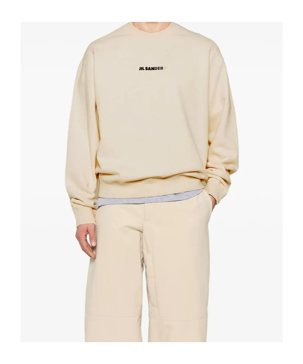 Logo-Print Crewneck Sweatshirt