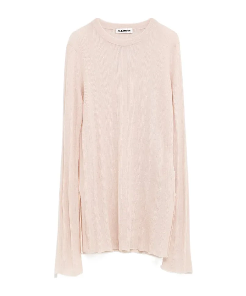 Fine-Ribbed Top