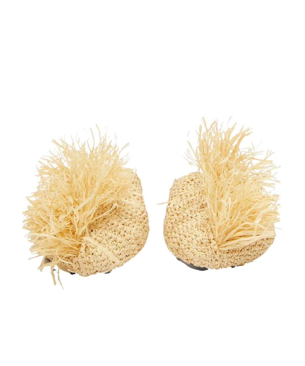 Fringed Slippers