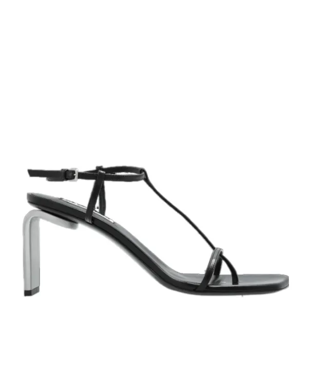Thong Strap Heeled Sandals