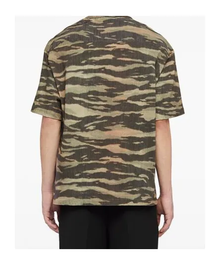 Zebra Printed Crewneck T-Shirt