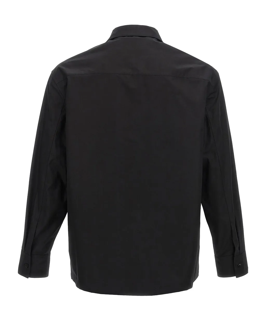 Long Sleeved Zip-Up Shirt