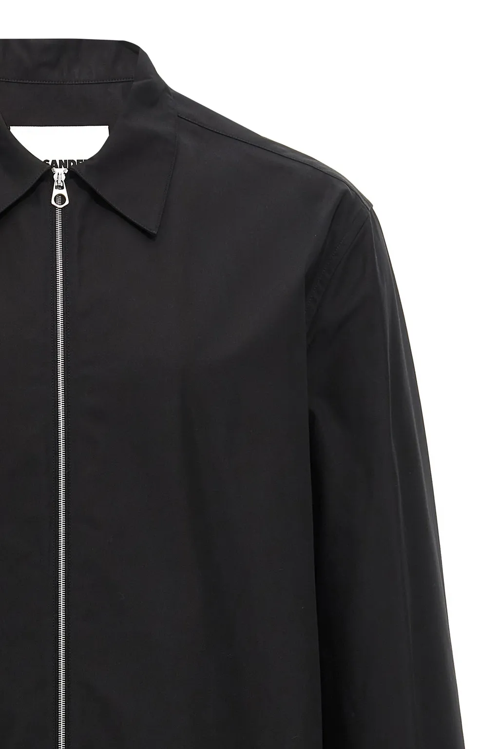 Long Sleeved Zip-Up Shirt