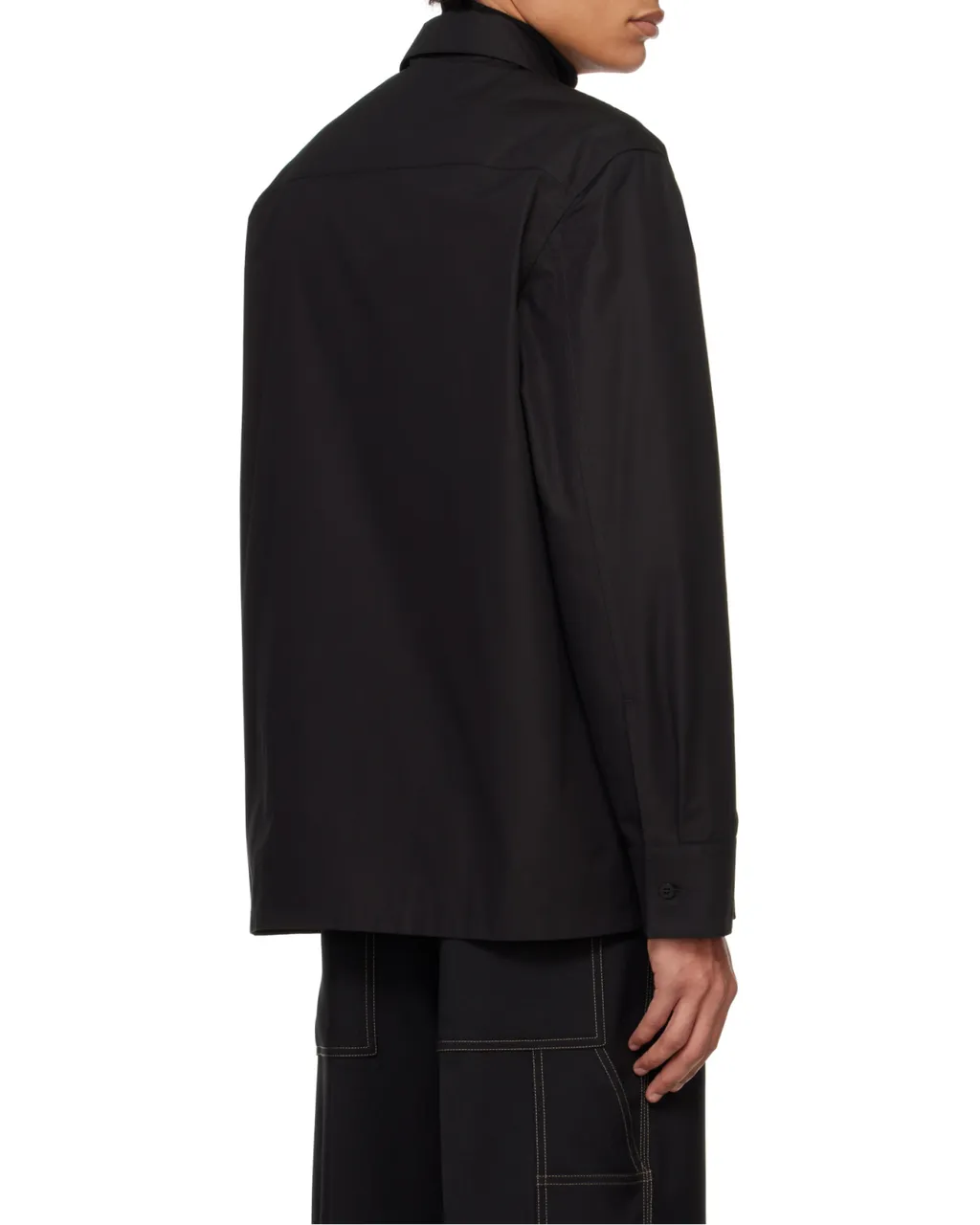 Long Sleeved Zip-Up Shirt