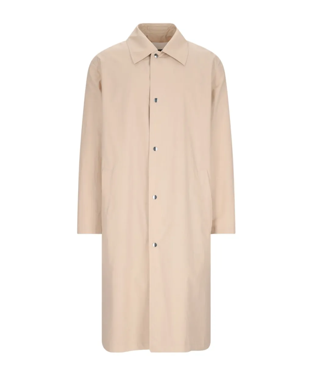 Buttoned Long Coat