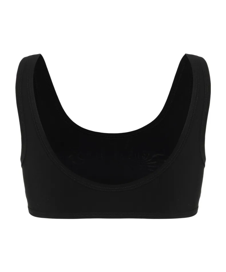 Logo-Printed Sports Bra