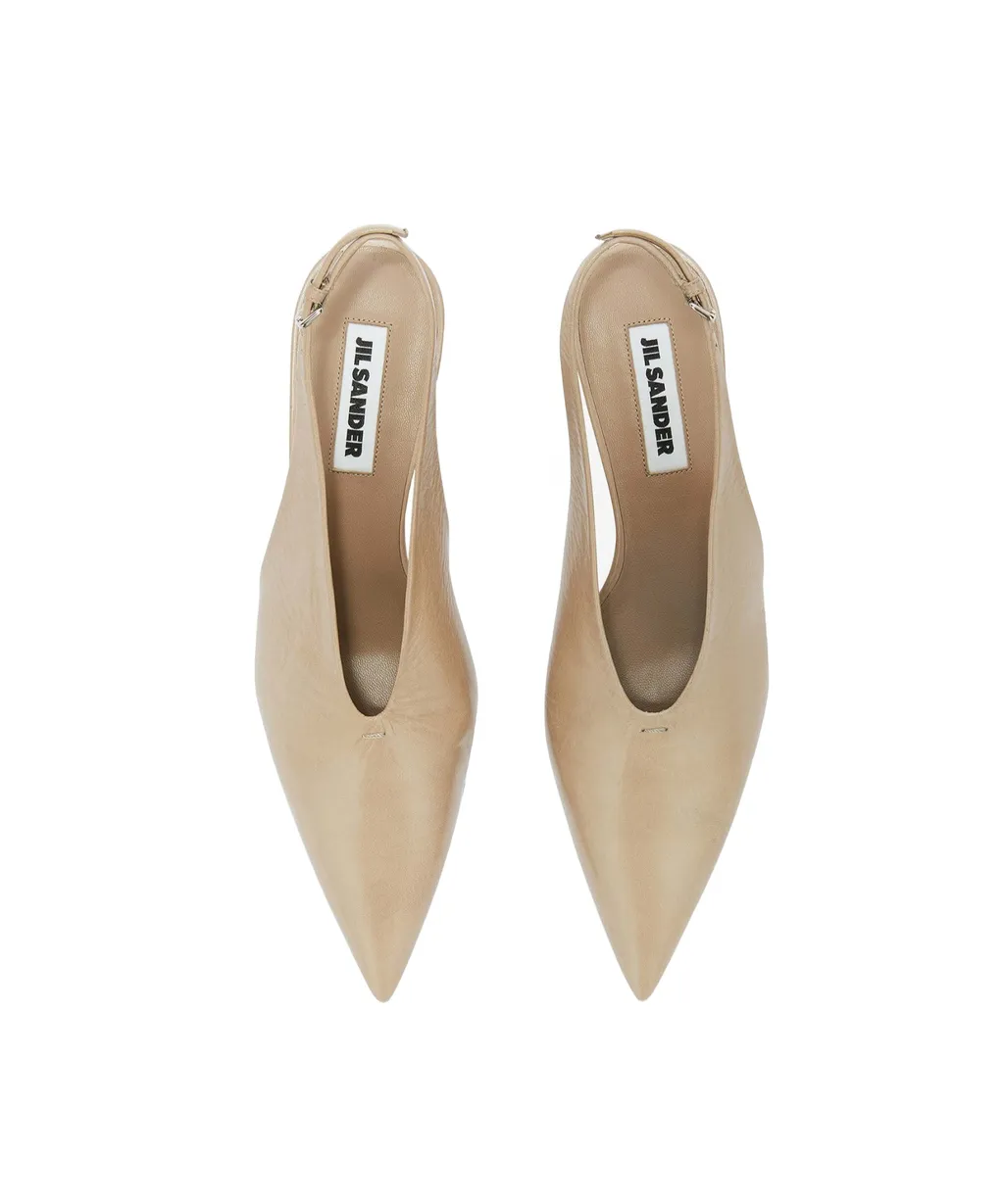 Buckled Slingbacks