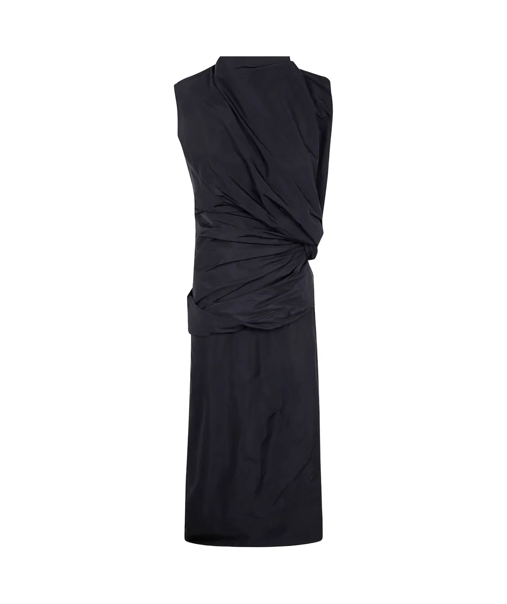 Sleeveless Straight Dress