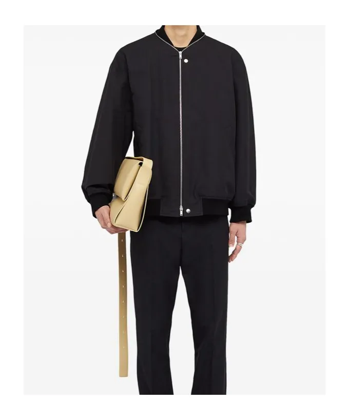 Boxy Fit Bomber Jacket