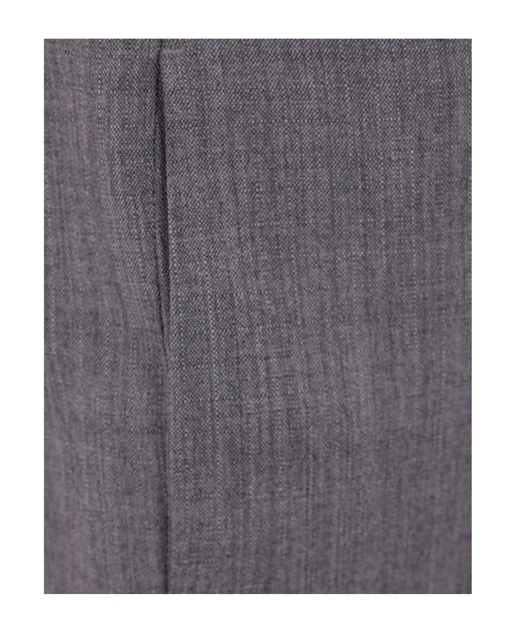 Slim-Fit Wool Trousers