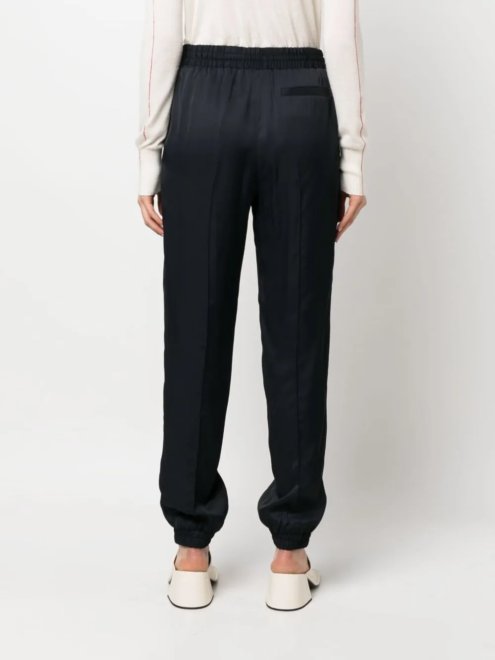 Drawstring Tapered Trousers
