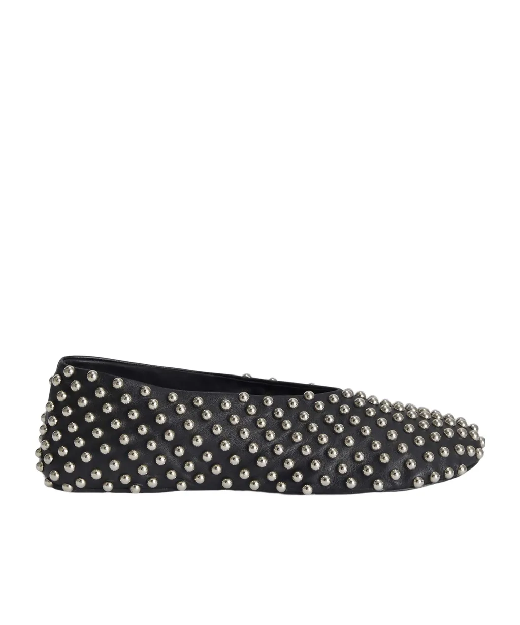 Studded Ballerinas
