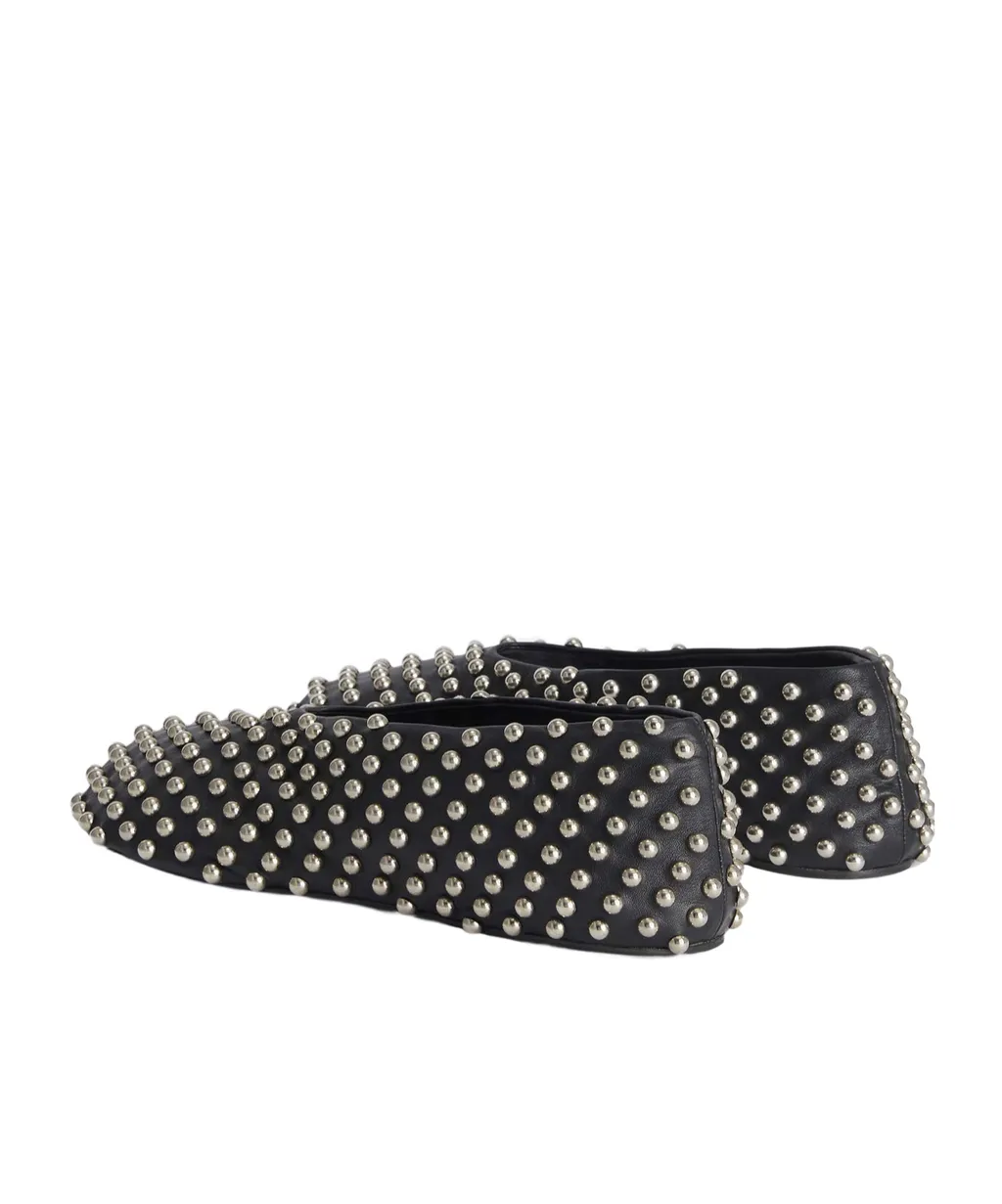 Studded Ballerinas
