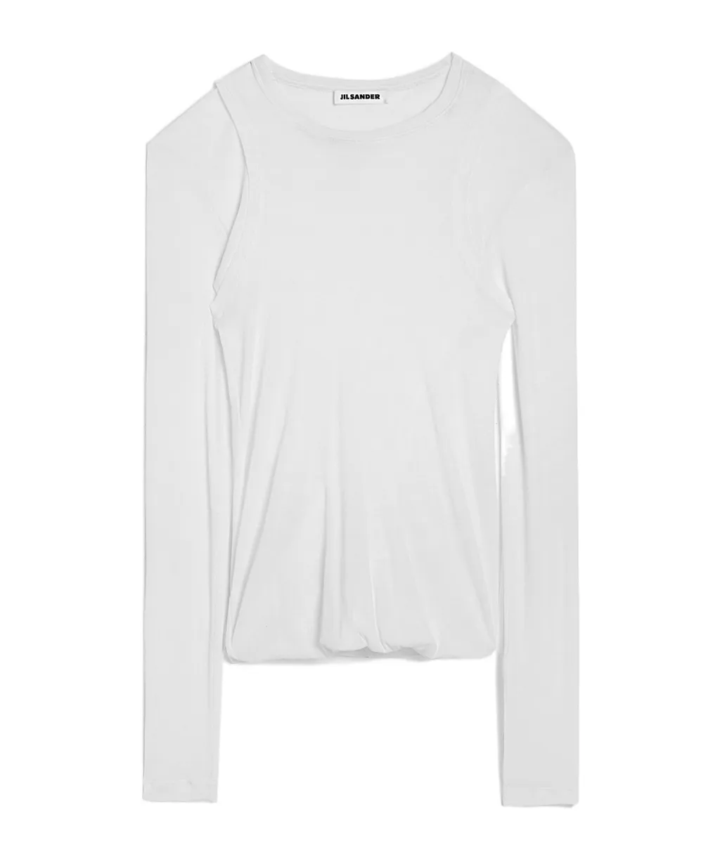 Layered Crewneck T-Shirt