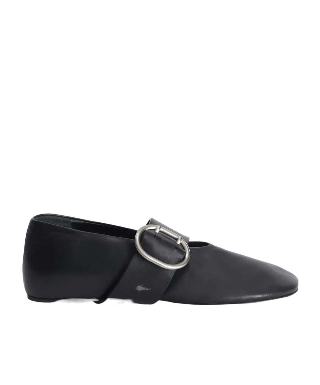 Cannolo Buckled Ballerinas