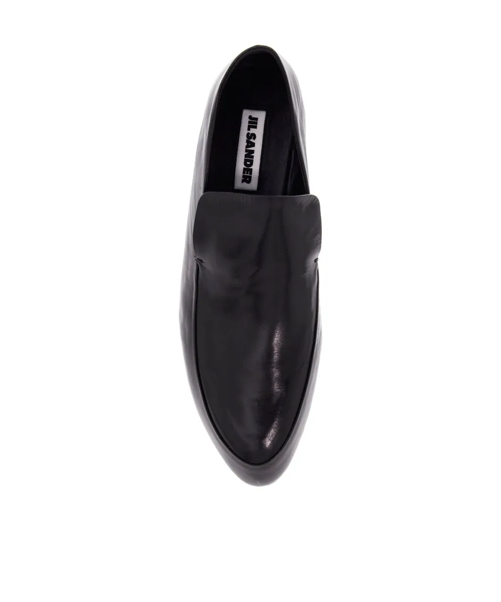 Round-Toe Slip-On Loafers