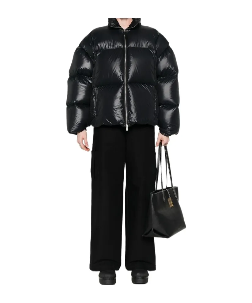 Zip-Up Quilted Jacket