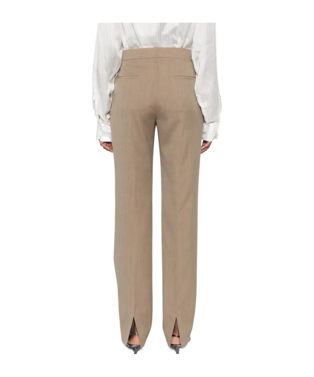 Wool Ripstop Trousers