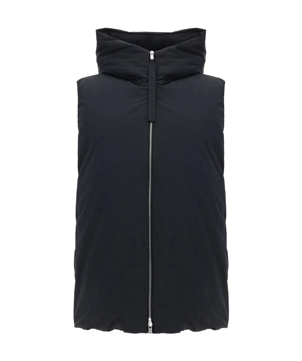 Zip-Up Hooded Gilet