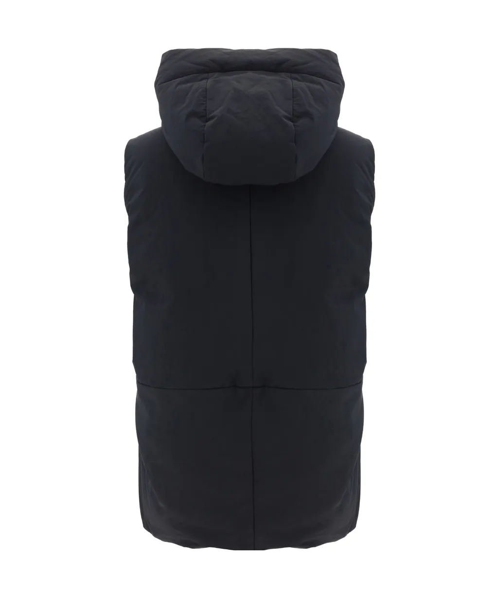 Zip-Up Hooded Gilet