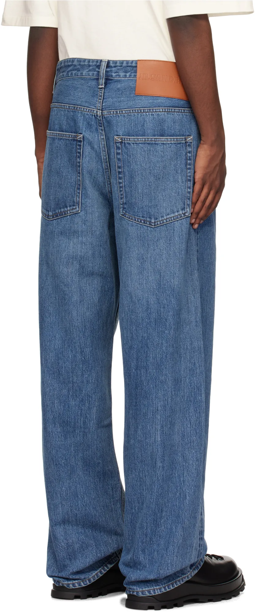Loose Denim Trousers