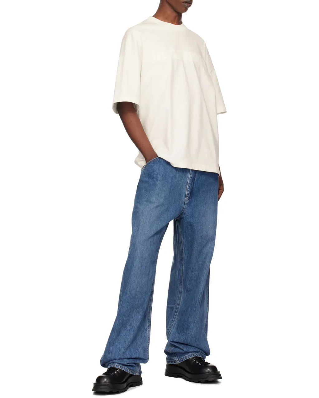 Loose Denim Trousers