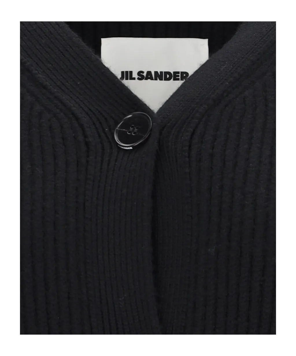 V-Neck Knitted Cardigan