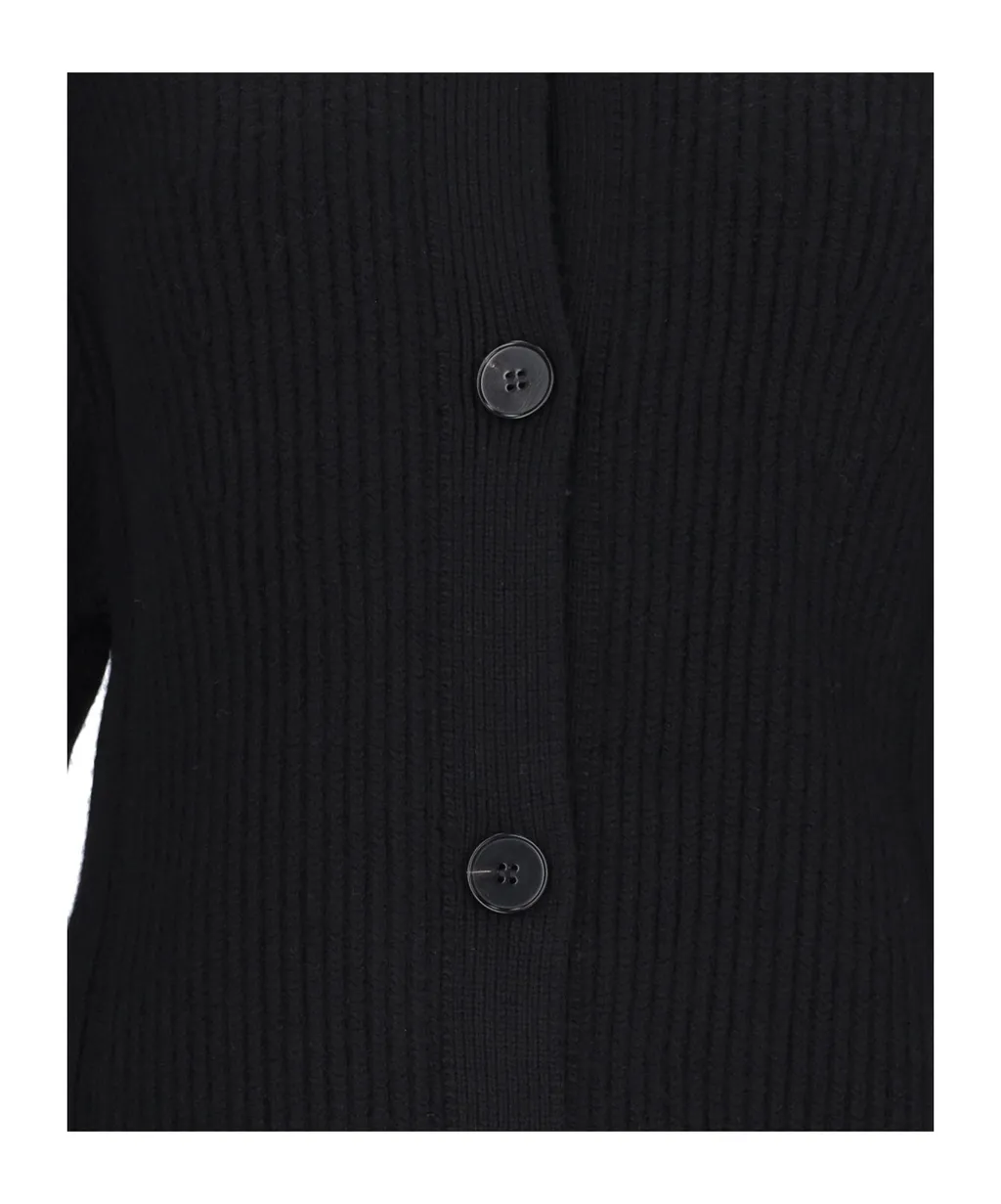 V-Neck Knitted Cardigan