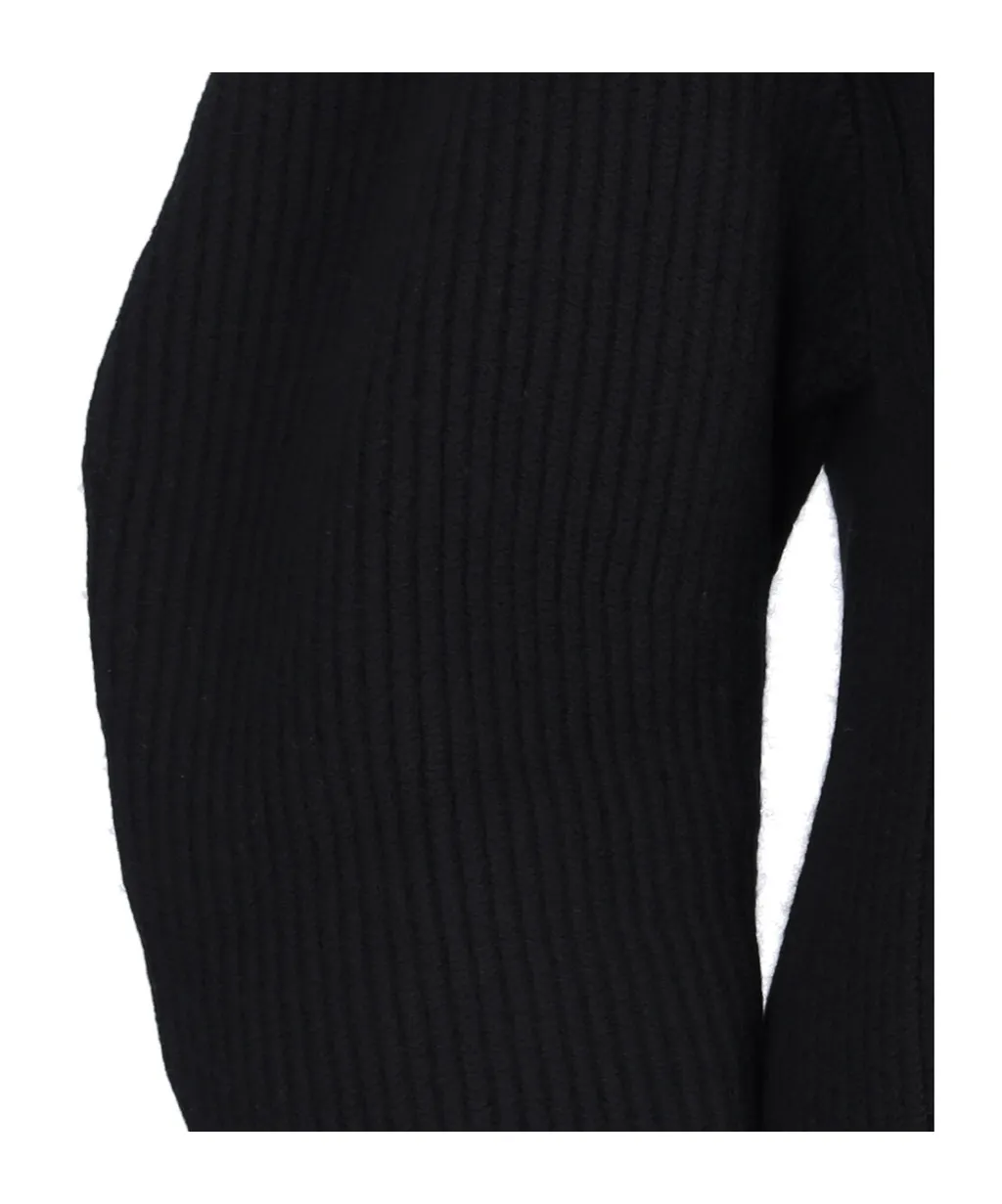 V-Neck Knitted Cardigan