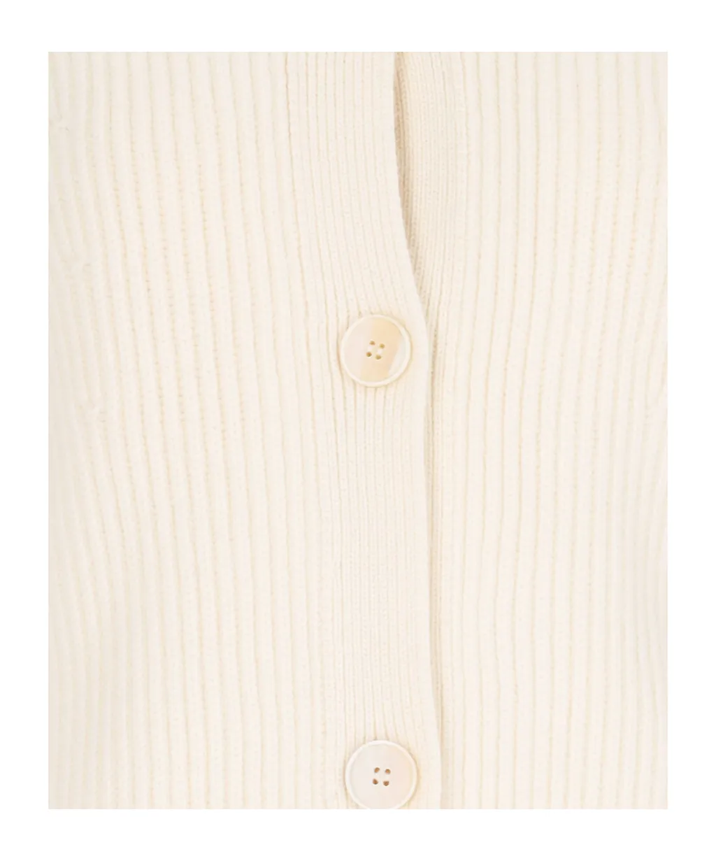 V-Neck Knitted Cardigan