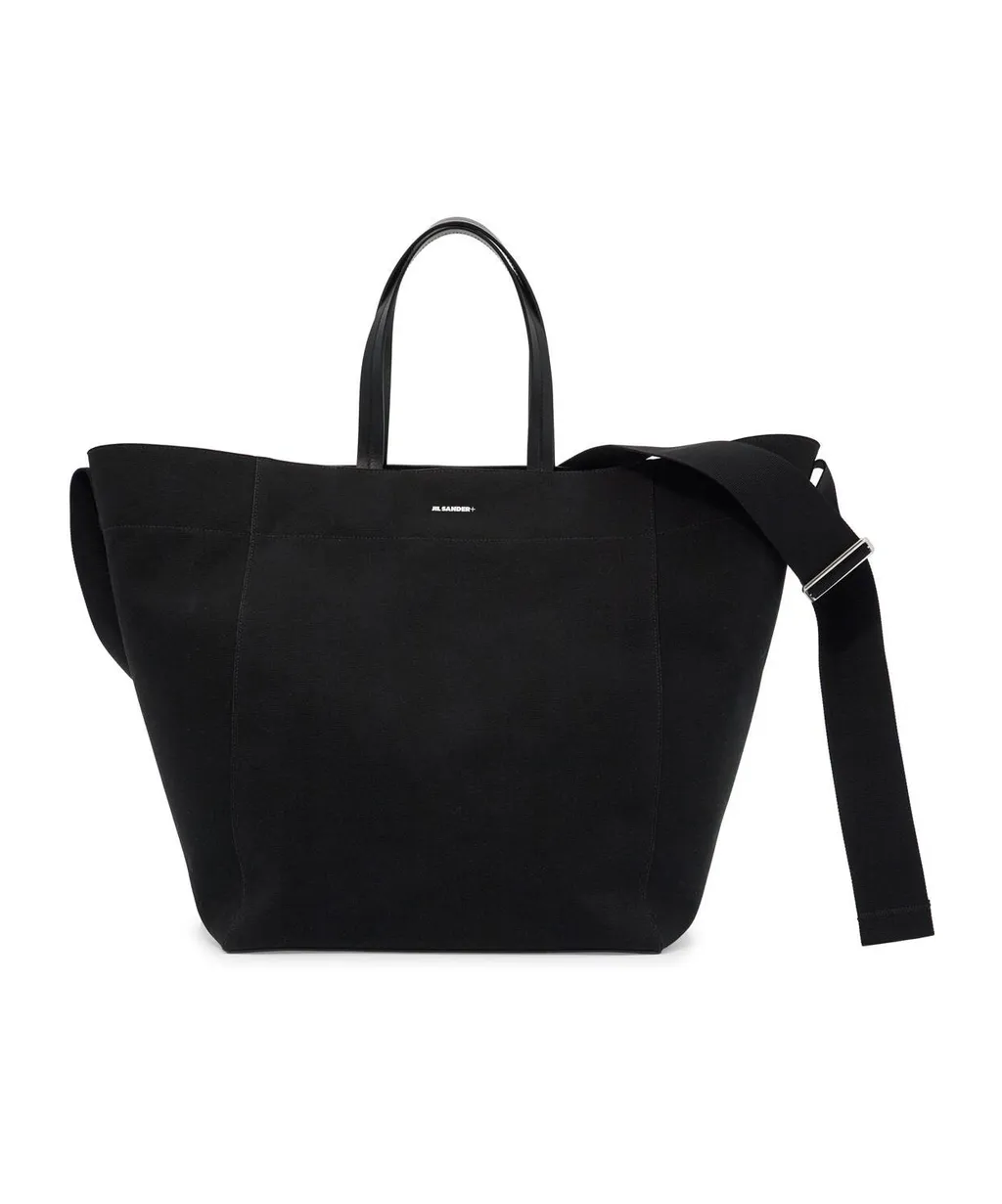 Logo Printed Large Utility Tote Bag