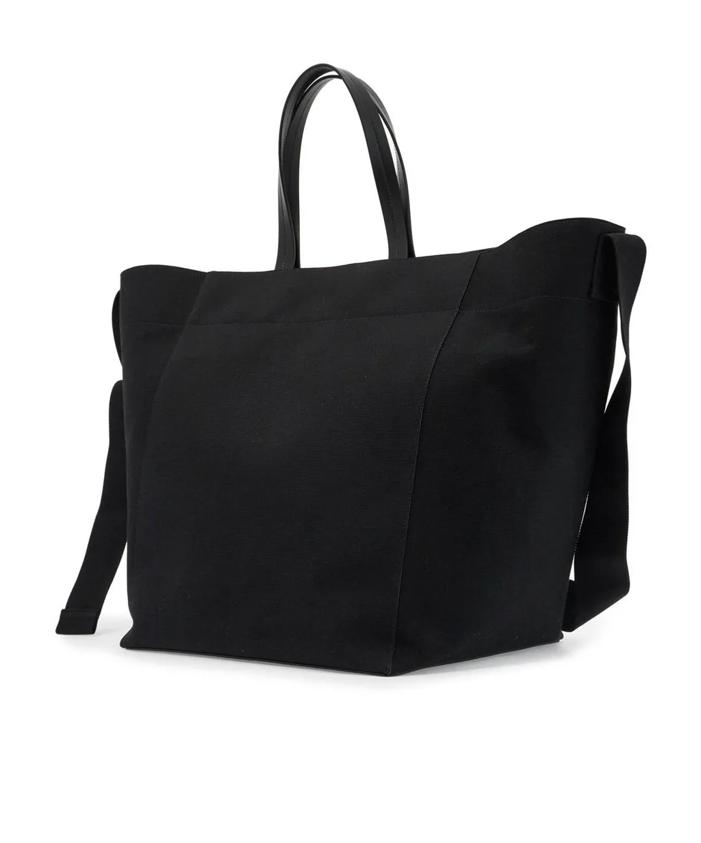 Logo Printed Large Utility Tote Bag