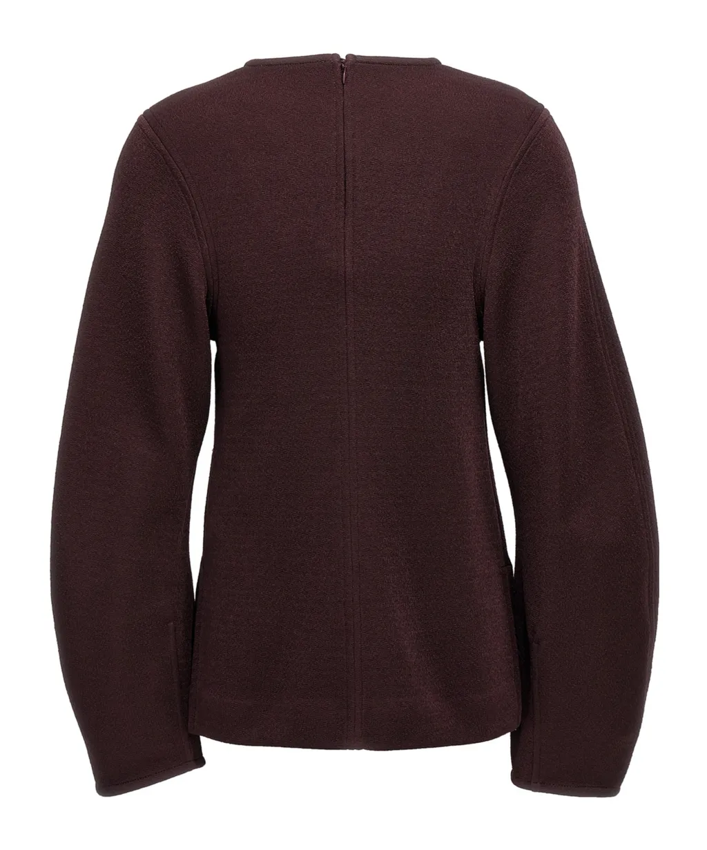 Wide-Sleeved Crewneck Jumper