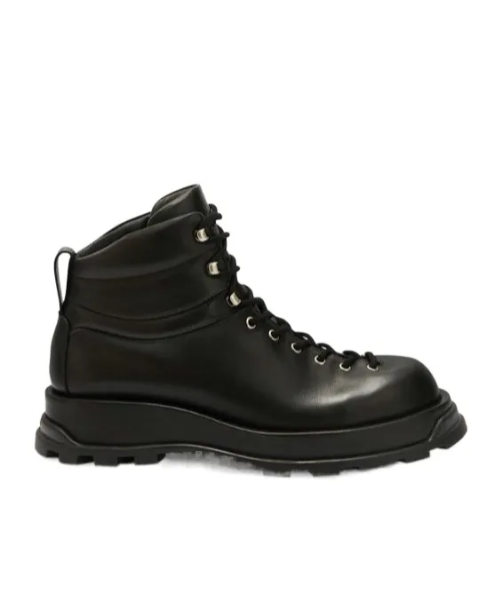 Lace-Up Ankle Boots
